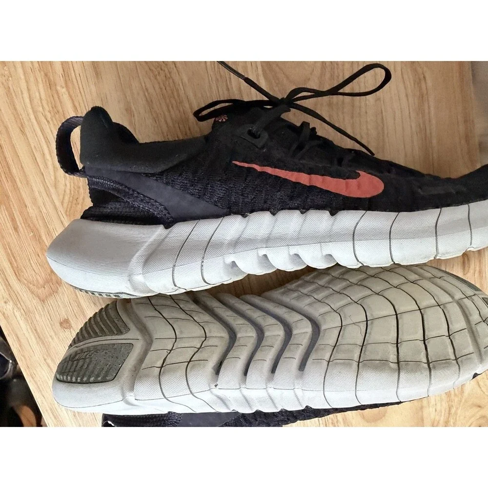 Nike Free RN 5.0 Next Nature Running Shoes Women Size 10.5 Black Lightweight